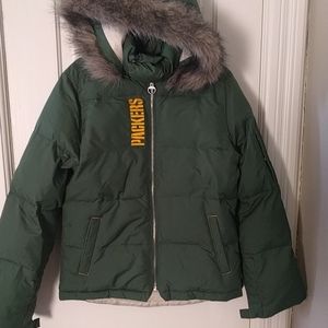 NWOT NFL GREENBAY PACKER  Youth Winter Coat